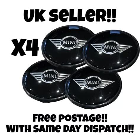 MINI COOPER WINGED Caps X4 Wheel Center Hub Cap Car Logo JCW 54mm