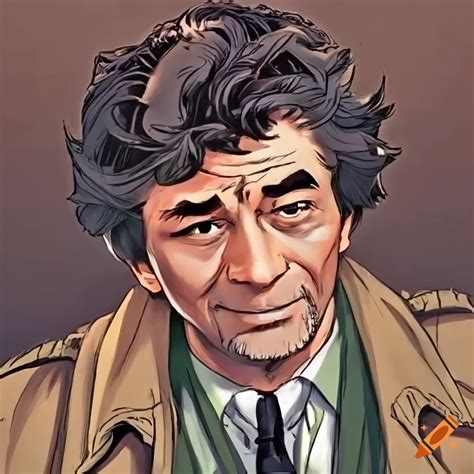 Manga Cover Of Inspector Columbo