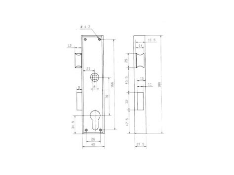 Serrure Coffre Verticale En Applique Metalux Quincaillerie