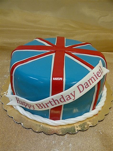 Cakes By Allie: British Flag Cake