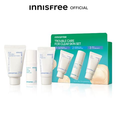 Innisfree Trouble Care For Clear Skin Set Shopee Philippines