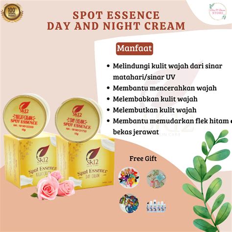 Jual Spot Essence Day Night Cream Sr Cream Krim Bekas Jerawat