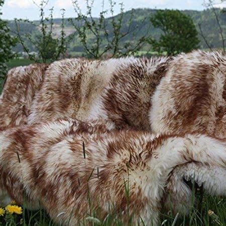 Hollert Lammfell Geflammt Kurzhaar Schwarz Wei Braun Wei Merino