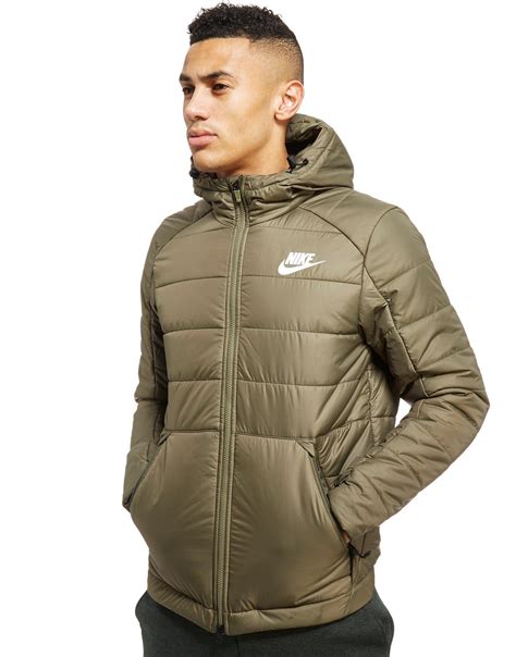 Lyst Nike Bubble Jacket In Green For Men