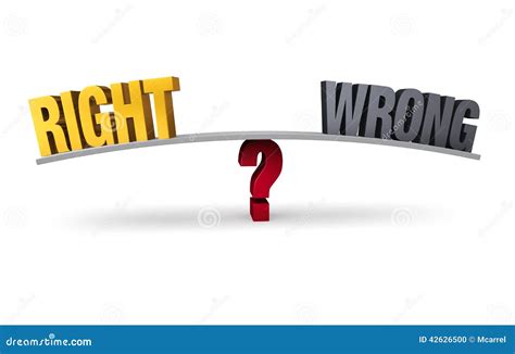 Question Wrong Right Stock Illustrations – 4,105 Question Wrong Right ...