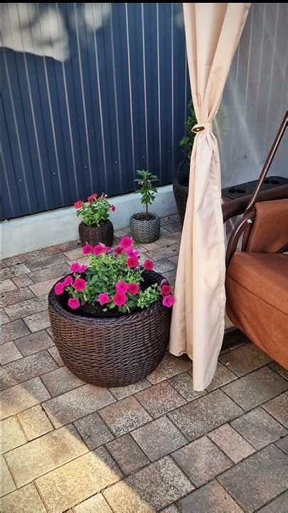 🌱Кашпо 40л🌱 #кашпо #кашпоизротанга #плетение #garden #ротанг #сад #дача ...