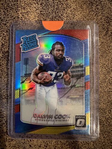 2017 Donruss Optic Rated Rookie 193 Dalvin Cook RC Vikings EBay