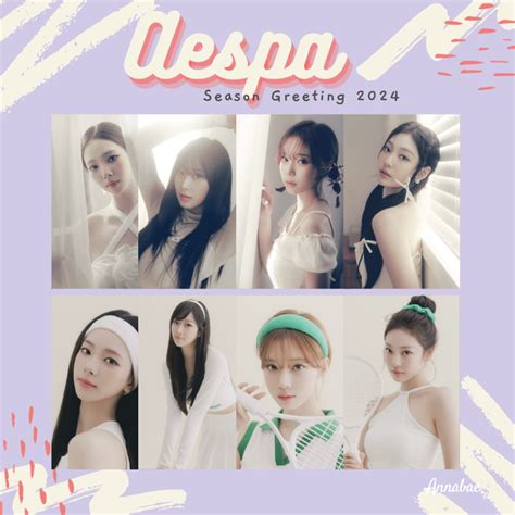 Jual Poster Aespa Season Greeting 2024 Shopee Indonesia