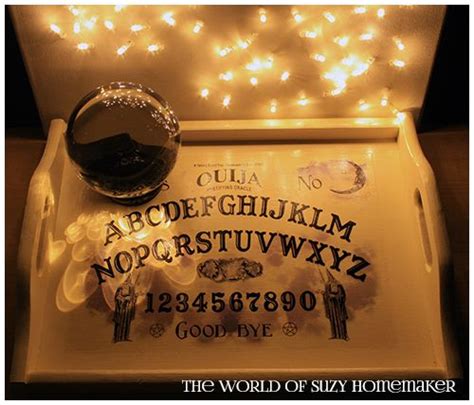 Diy Ouija Board Diy Ouija Board Serving Tray Cricut Tutorial