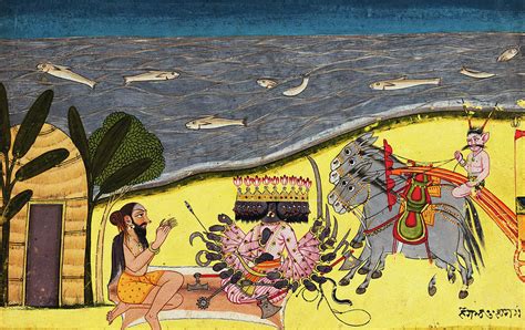 Ravana discussed with Maricha his plan for the abduction of Sita ...