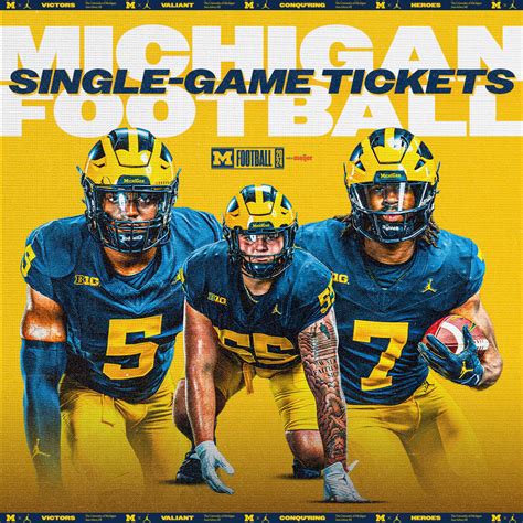 Michigan Football Single Game Tickets