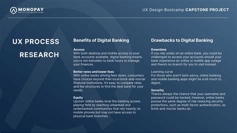 Ux Uimonopay Digital Banking App Capstone Project Behance