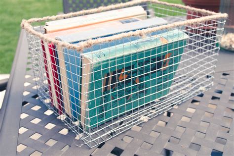 Rustic Wire Basket DIY - Colorado Anne