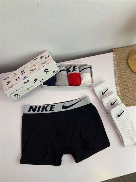 Мужские трусы NIKE 5 штук хлопок | Набор трусов. Трусы Найк Мужское ...
