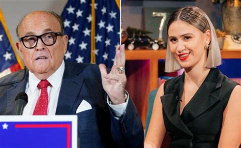 Rudolph Giuliani Borat Borat 2 S Maria Bakalova Breaks Silence Over ...