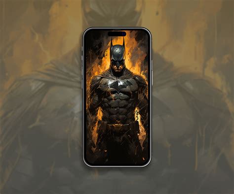 DC Brutal Batman On Fire Wallpapers Batman Wallpapers IPhone