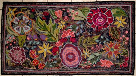 Floral Penny Rug For Diy Interior Decor