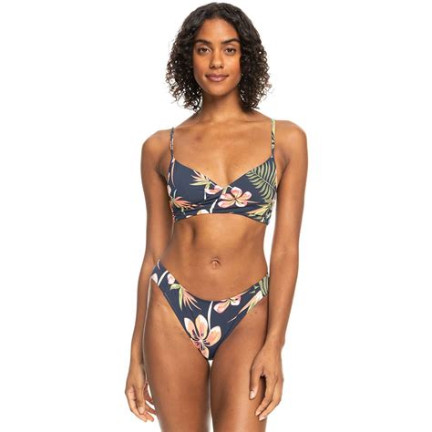 Roxy Into The Sun Wrap Bikini Blue Dressinn