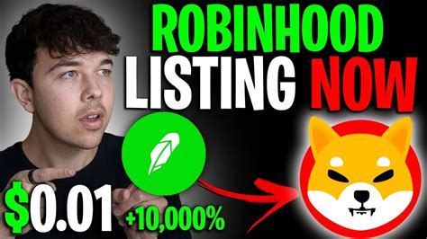 Shiba Inu Coin Robinhood Listing Hours I Can T Believe It S Done