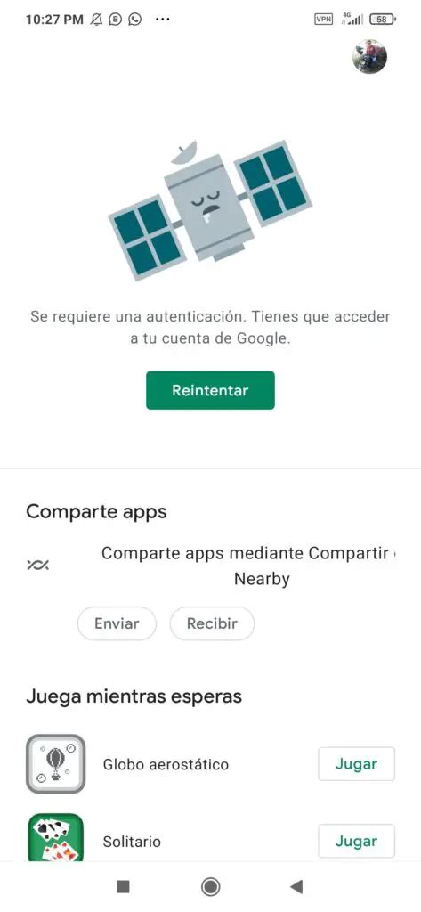 Qué significa se requiere una autenticación tienes que acceder a tu