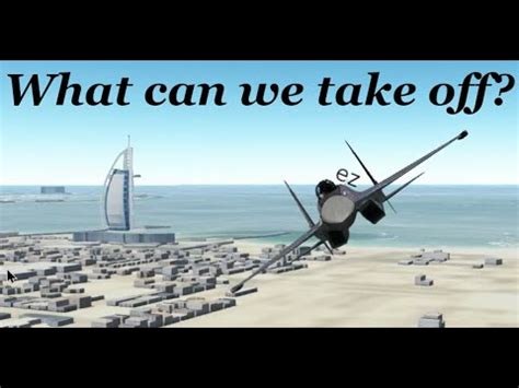 Which Geofs Planes Can Take Off From The Burj Al Arab Helipad Youtube