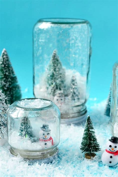 How To Make A Waterless Snow Globes