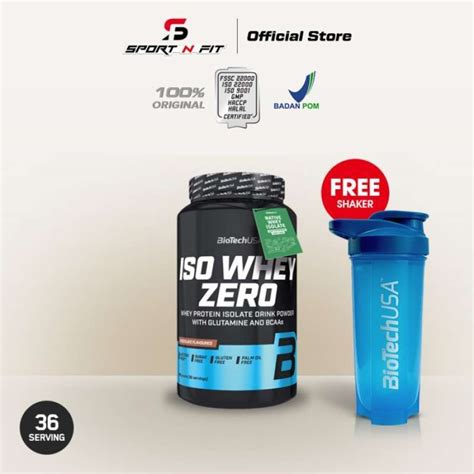 Promo Biotech Isowhey Zero Lactose Protein Gram Diskon Di