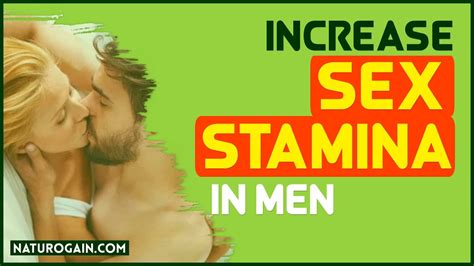 Increase Sex Stamina In Male Natural Energy Supplements YouTube