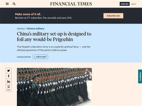 Chinas Military Set Up Is Designed To Foil Any Would Be Prigozhin R