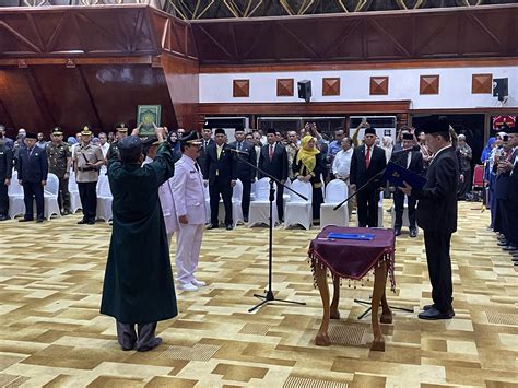 Pj Gubernur Resmi Lantik Pj Bupati Atam Dan Aceh Tengah