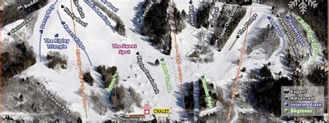 Mont Ripley Trail Map Piste Map Panoramic Mountain Map