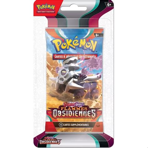 1 Booster Sous Blister Flammes Obsidiennes Ev03 Fr