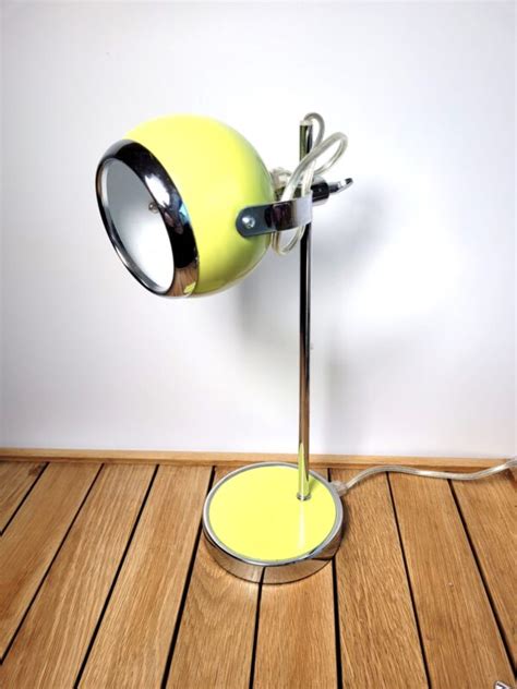 Lampe Eyeball Verte Space Age Coucou Retro