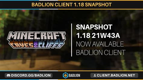 Badlion Client On Twitter Want Smoother Worlds The Latest Snapshot