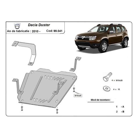 Protection De Carter R Servoir Dacia Duster