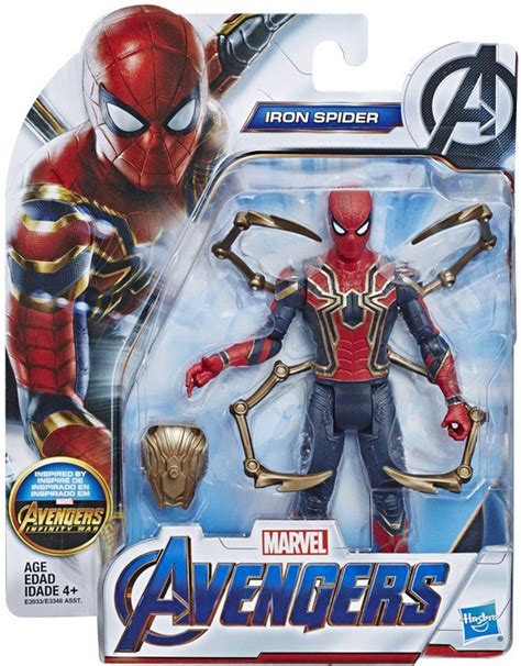 Marvel Avengers Endgame Iron Spider 6 Action Figure Hasbro Toys - ToyWiz