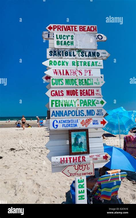 United States Maine Ogunquit beaches between Ogunquit and Wells Stock ...