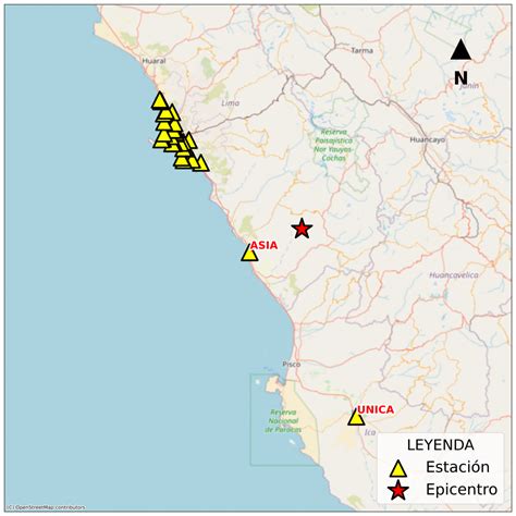 Acelerogramas Del Sismo De Lunahuana Ca Ete Lima Del De