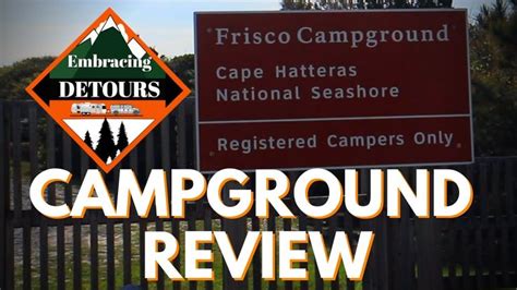 Frisco Campground Review Outer Banks Nc Rv Living Campground