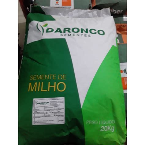 Saco Kg Sementes De Milho Daronco Al Bandeirante Kg Safrinha