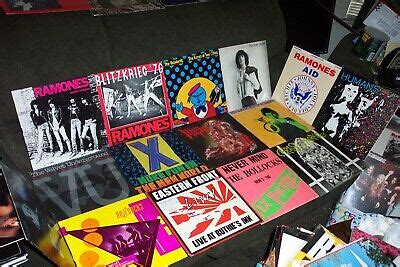 Ct Punk Post Punk Lp Lot W Sex Pistols Ramones X The Residents