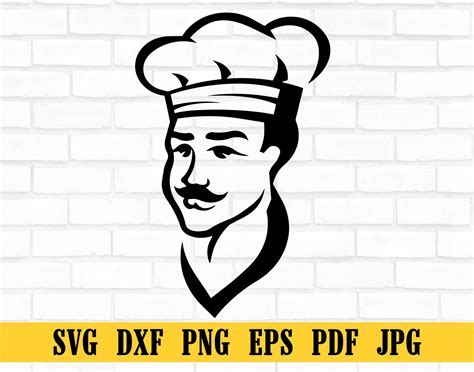 Chef Svg Cook Svg Cooking Svg Food Svg Fast Food Svg Restaurant