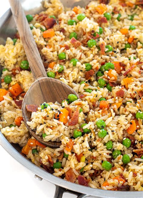 Bacon Fried Rice Better Than Takeout Chef Savvy