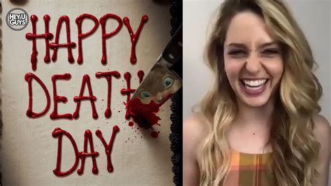 Jessica Rothe talks about the possible 'insane' third Happy Death Day film - HeyUGuys