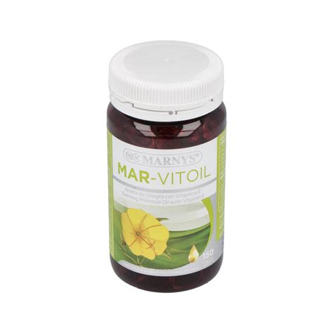 Comprar Aceite De Onagra Mar Vitoil Mg Perlas De Marnys