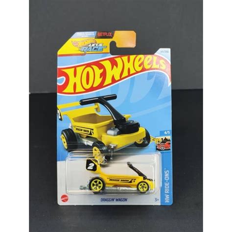 Hot Wheels Draggin Wagon Netflix Lets Race Yellow 141 250 2024