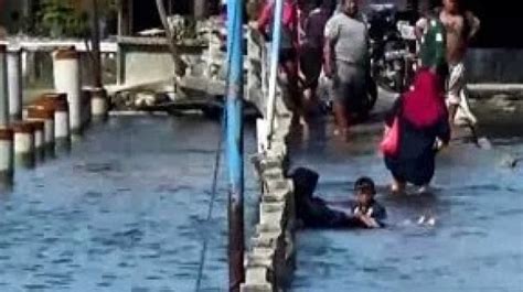 Peringatan Dini Bmkg Beri Sinyal Waspada Banjir Rob Di Pesisir Lampung