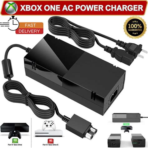 Microsoft Xbox One Console Power Supply Ac Adapter Block Charger Power Cable ！ Ebay