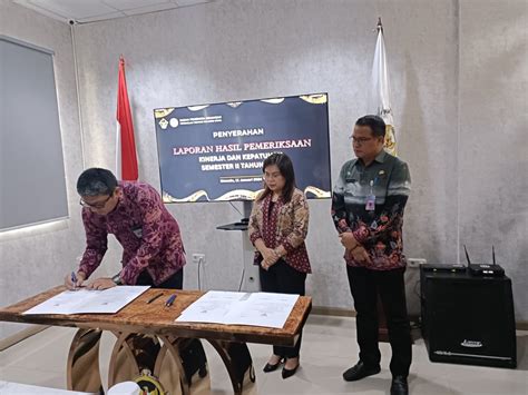 Hari Ini Bpk Perwakilan Sulut Serahkan Lhp Kinerja Dan Kepatuhan