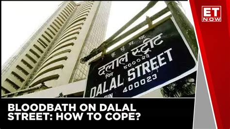 Bloodbath On Dalal Street How To Cope India Tonight Shows News